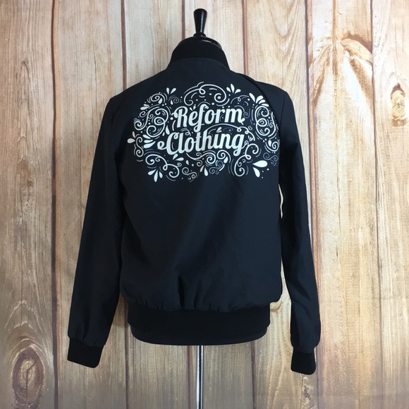➡️Reform Clothing Promotional Bomber Size M - Picture 4 of 12
